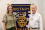 Marci Sherwood, our newest member with her sponsor Scott Carter.